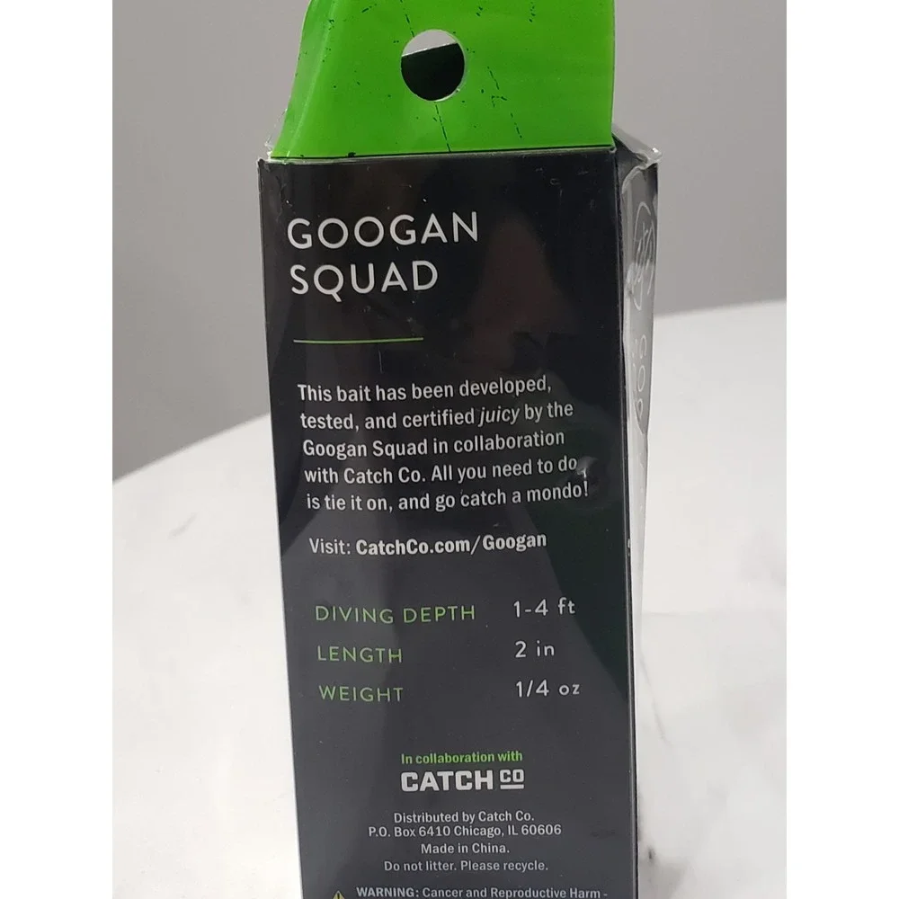 Googan Squad Mini Banger squarebill crank bait/ new in the box 2